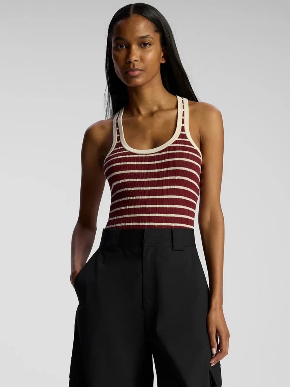 Kerisma + Two Four Six Cut out Pink Crop Top with Cinched